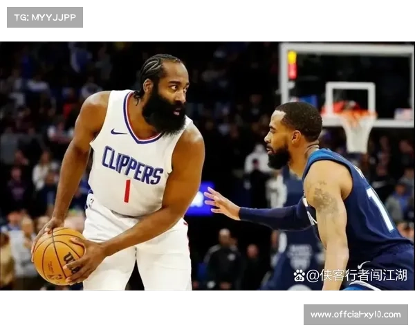 快船客场战森林狼，哈登冲击历史得分前十